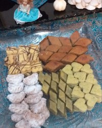 شیرینی های عید من