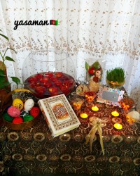 سفره هفت سین۱۴۰۰ تا آخر ورق بزنید خوشگلا