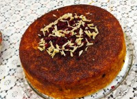 ته چین مرغ " بدون تخم مرغ "