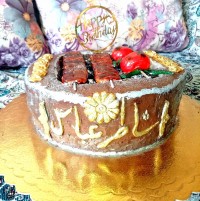 کیک منقل کباب