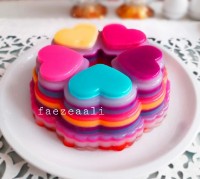 ژله رنگین کمان ، اگه خوشگله لایک کن
