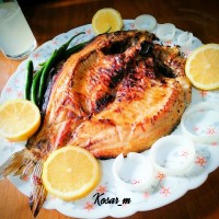 ماهی کپور کبابی تند