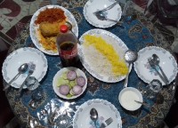 شام کنار خانواده