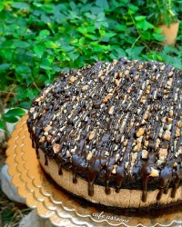 چیزکیک فندقی