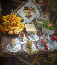 سفره هفت سین دست ساز ۱۴۰۰