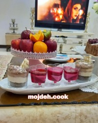 دسر جذاب کافی میت