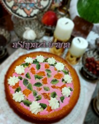 کرم کیک میوه ای