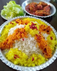 اینم از ناهار خوشمزه ی خودم پز