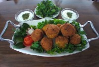 لقمه مرغ پنیری