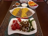 سماق پلو باگوشت قلقلی