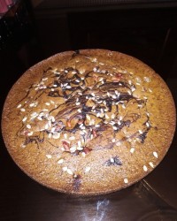 کیک آجیلی با آرد سبوس دار