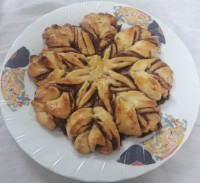 نان شکلاتی ستاره ای