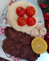 کباب تابه ای به سبک کباب بناب