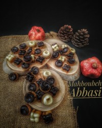 برشتوک نخودچی شکلاتی