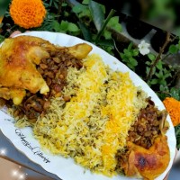 سبزی پلوبامرغ