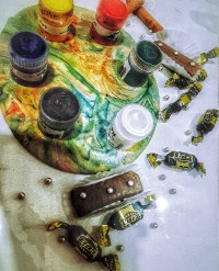 شکلات مغزدار (باونتی)