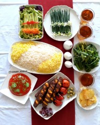 کباب کوبیده نگینی سیزده بدر ۱۴۰۰