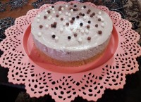 چیز کیک با طعم نسکافه