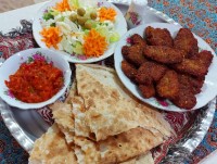 کباب شامی کنجدی