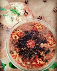 آش ترش مازندرانی سکوت بانو