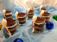 جار کیک با کیک کرم نسکافه ای