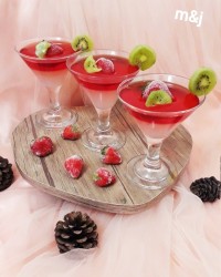 فرنی با ژله