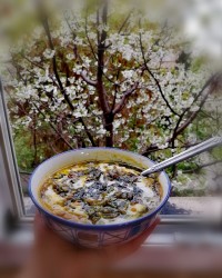 آش بهاری و یک صبحانه بهاری