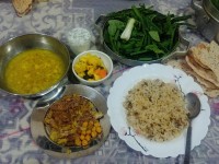 آبگوشت آتیشی دیزی سفالی