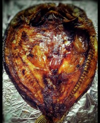 ماهی کپور کبابی در توستر