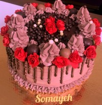 کیک شکلاتی (ورق بزنید)