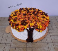 کیک پاییزی از سری کارهای آرشیوی