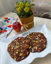 سوهان آجیلی با شیره انگور