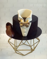 کیک پیراهن کیک پیراهن مردانه کیک خامه ای