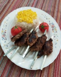 کباب سیخی تابه ای