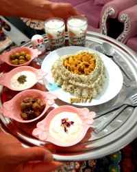 شویدپلو با مرغ