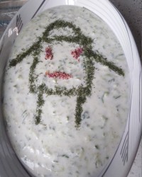 خیار و ماست