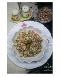 سالاد عدس مخصوص