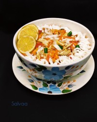 سالاد ماهی و سبزیجات