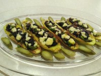 اردور کدو سبز با قارچ