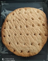 نان روغنی خودم پز برای اولین بار