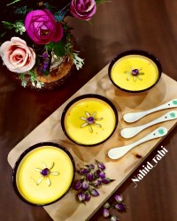 محلبی زعفرانی