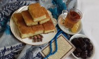 نان خانگی با رویه نارگیل