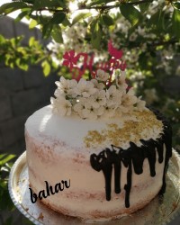 کیک اسفنجی عریان دلبرم♥️