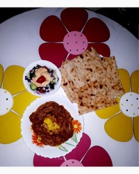 میرزا قاسمی یه شام ساده اما خوشمزه جاتون خالی