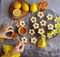 شیرینی آلمانی با عطر لیمو