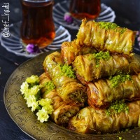 باقلوا ترکیه ای با خمیر فیلو