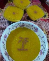 شله زرد خوشمزه ی ما برای اولین افطار ماه رمضان