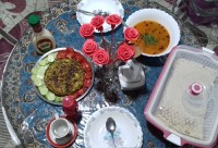 اولین افطاری ماه رمضان