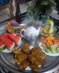 افطار ساده من