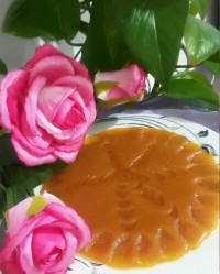 حلوا زعفرانی برای دومین افطار ماه مبارک رمضان